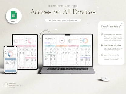 Бюджетний планувальник Google Sheets