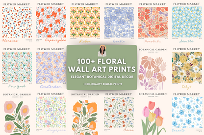 100+ Floral Wall Art Prints