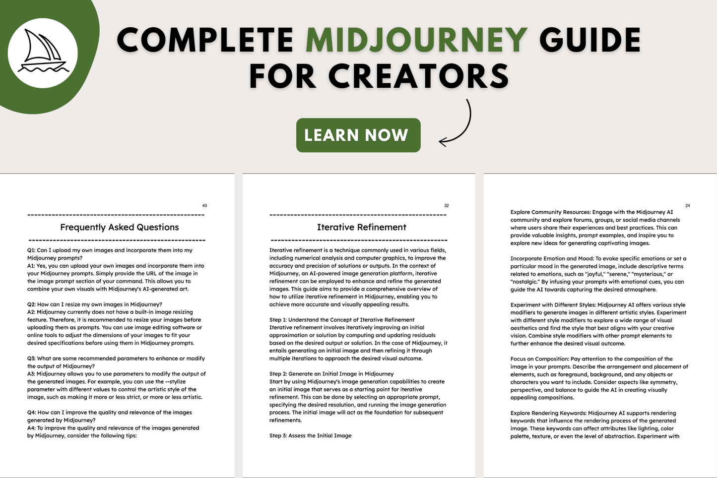 MidJourney Comprehensive Guide