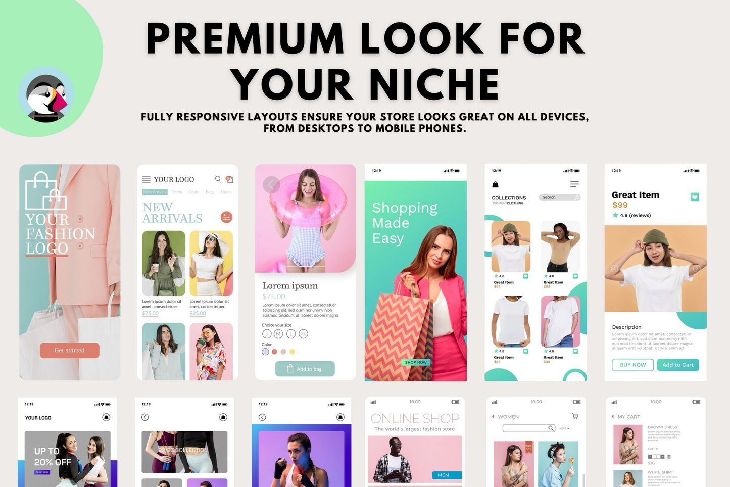 50+ Premium PrestaShop Themes