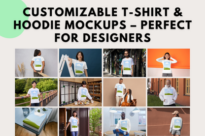 200+ T-Shirt & Hoodie Mockups