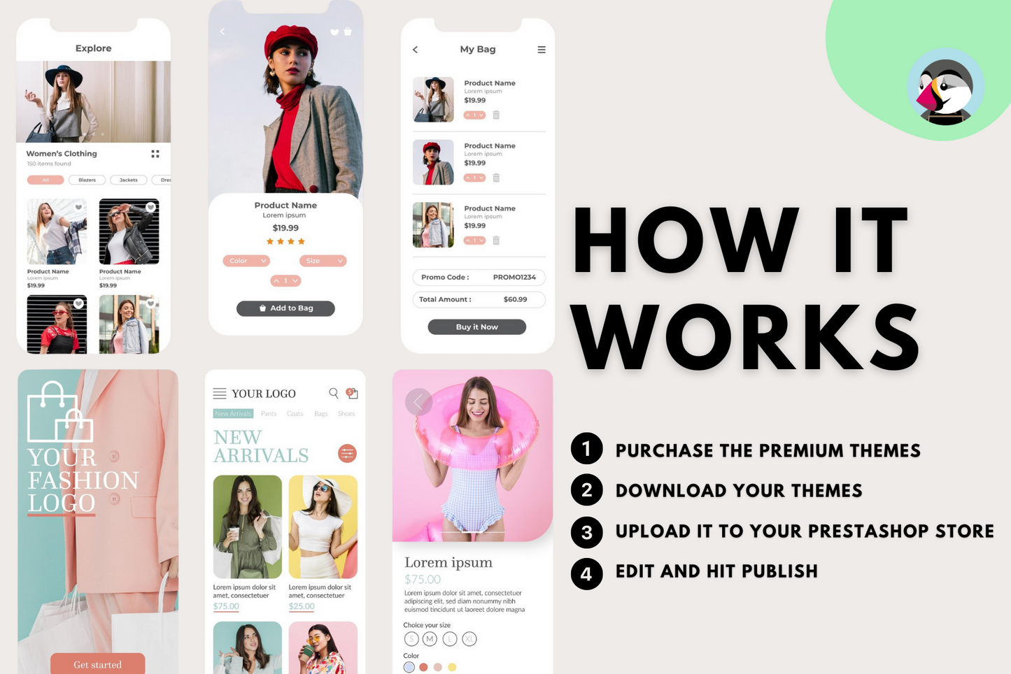 50+ Premium PrestaShop Themes