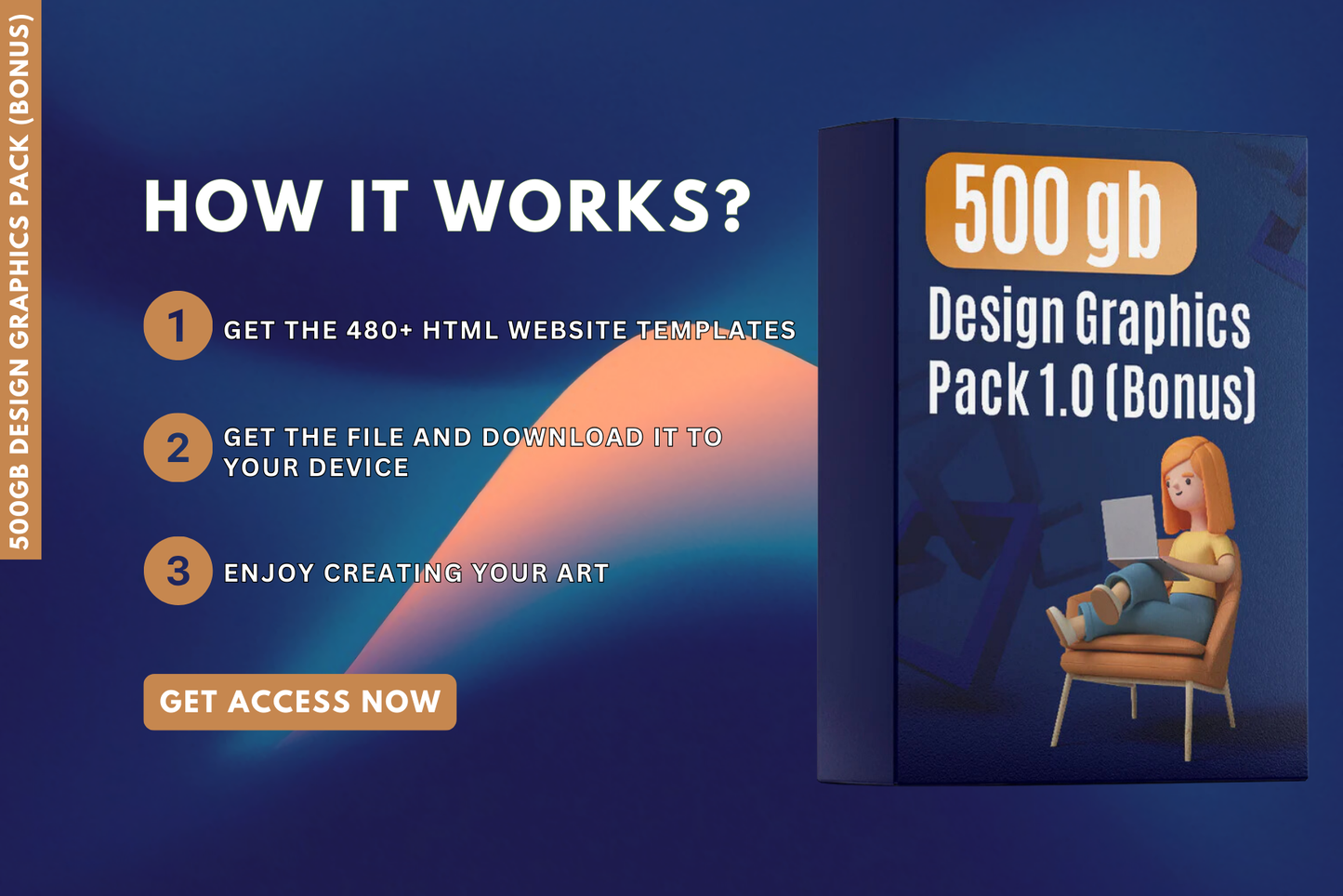 500GB Design Graphics Pack (Bonus)