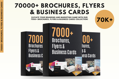 7000+ Brochures, Flyers & Biz Cards