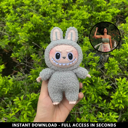 Labubu Crochet Pattern PDF