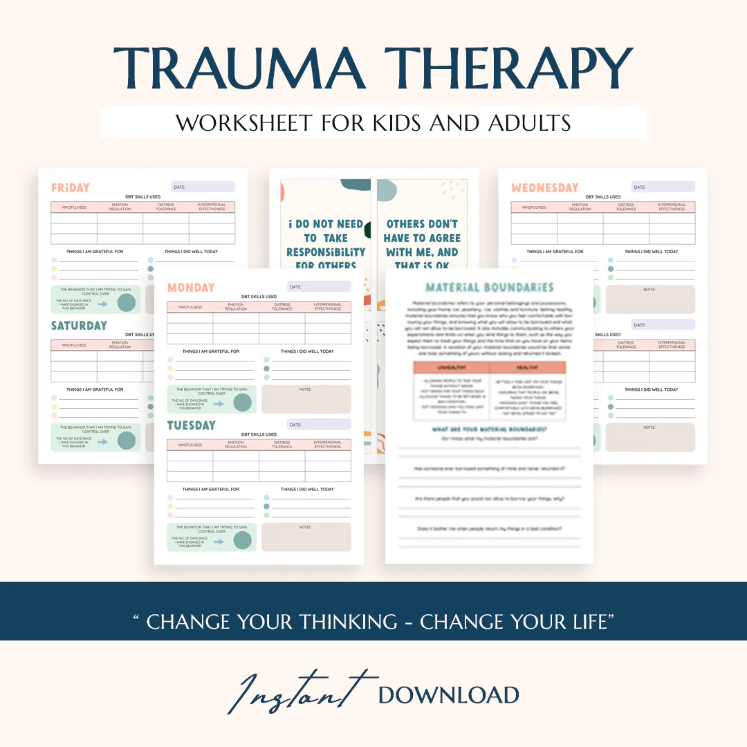 Trauma therapy bundle