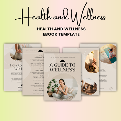 Health and Wellness Ebook Template