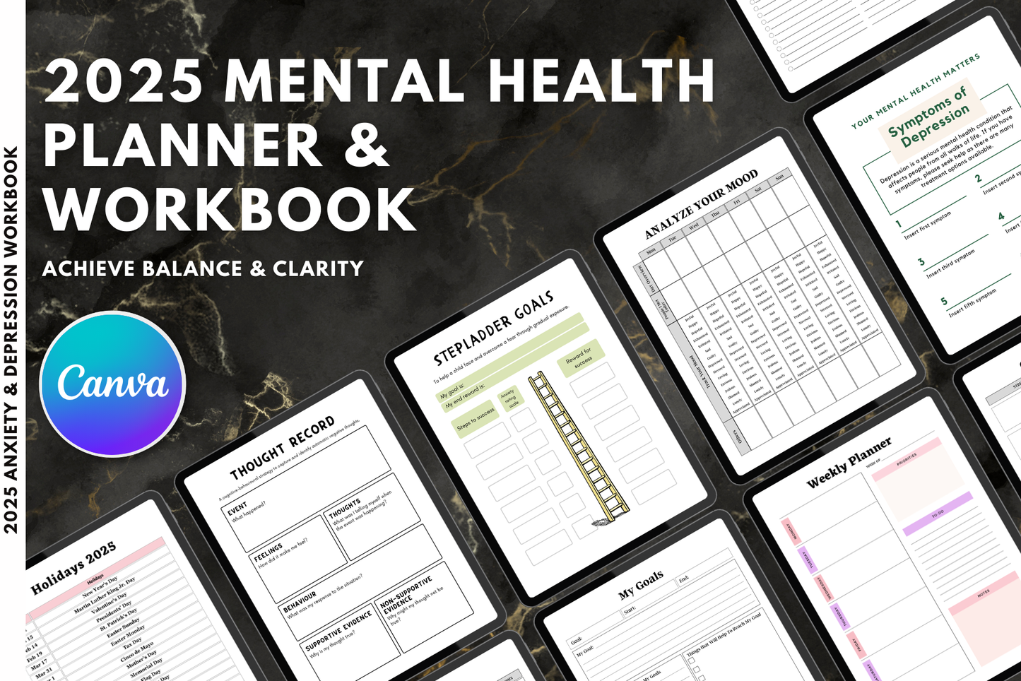 2025 Anxiety & Depression Workbook