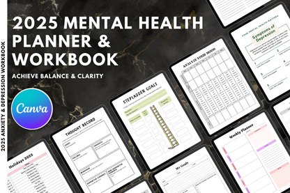 2025 Anxiety & Depression Workbook