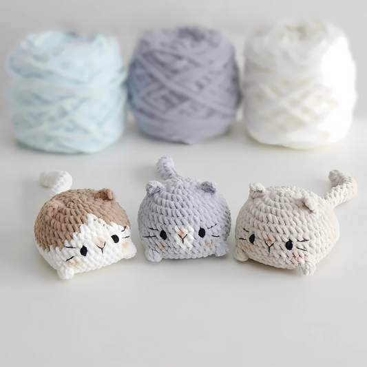 No-sew Cat Crochet Pattern