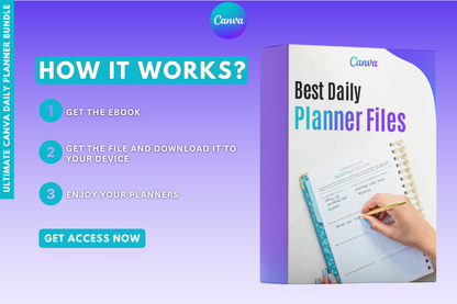 Ultimate Canva Daily Planner Bundle