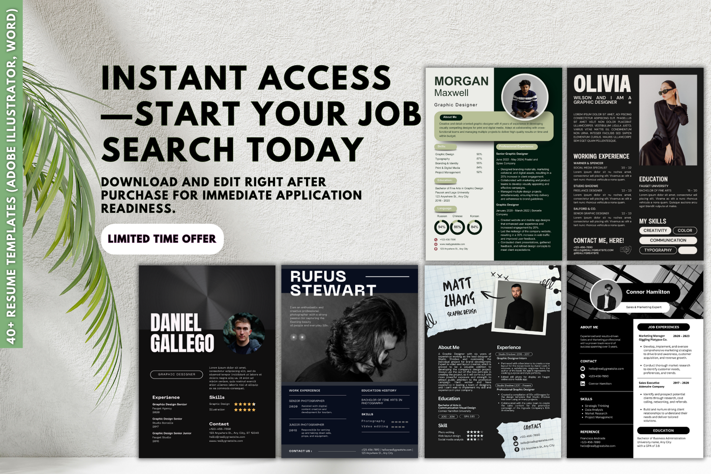 40+ Resume Templates (Adobe...)