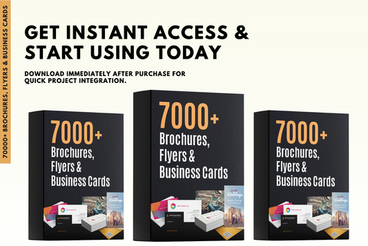 7000+ Brochures, Flyers & Biz Cards