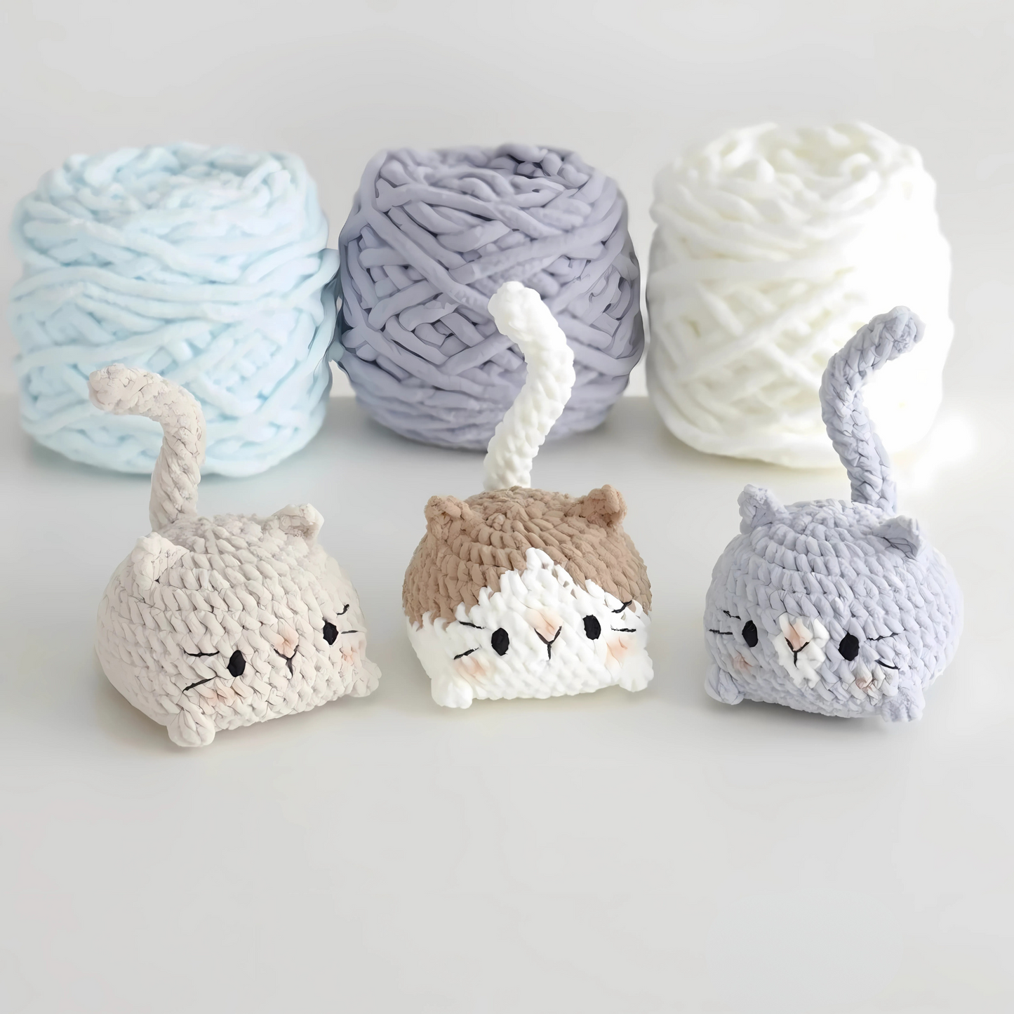 No-sew Cat Crochet Pattern