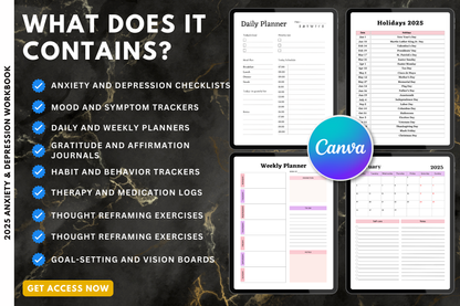 2025 Anxiety & Depression Workbook