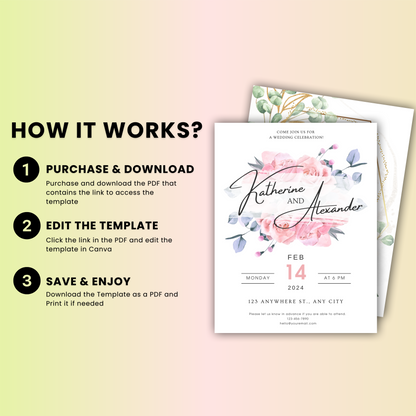 20+ Unique Wedding Invitation Template