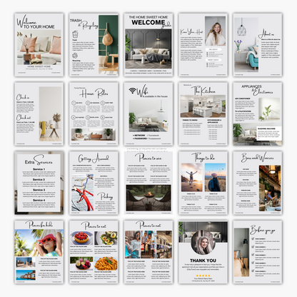 Airbnb Welcome Guidebook Template