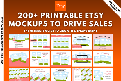 200 Etsy Mockups to Drive Sales 2025