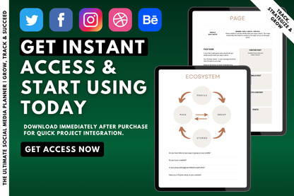 Social Media Planner | Track & Grow