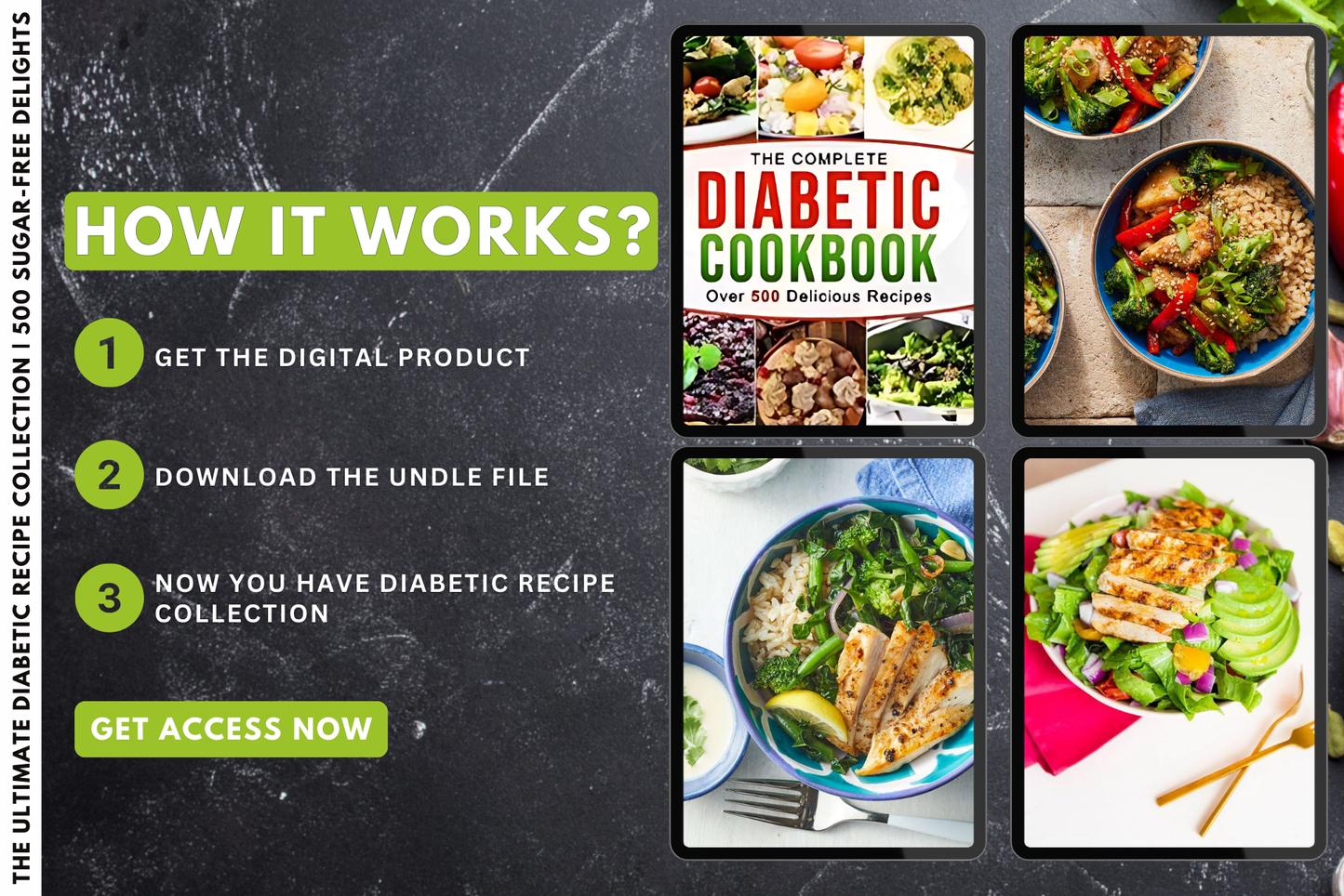 500 Delicious Diabetic Recipes