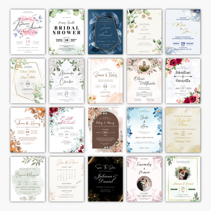 20+ Unique Wedding Invitation Template