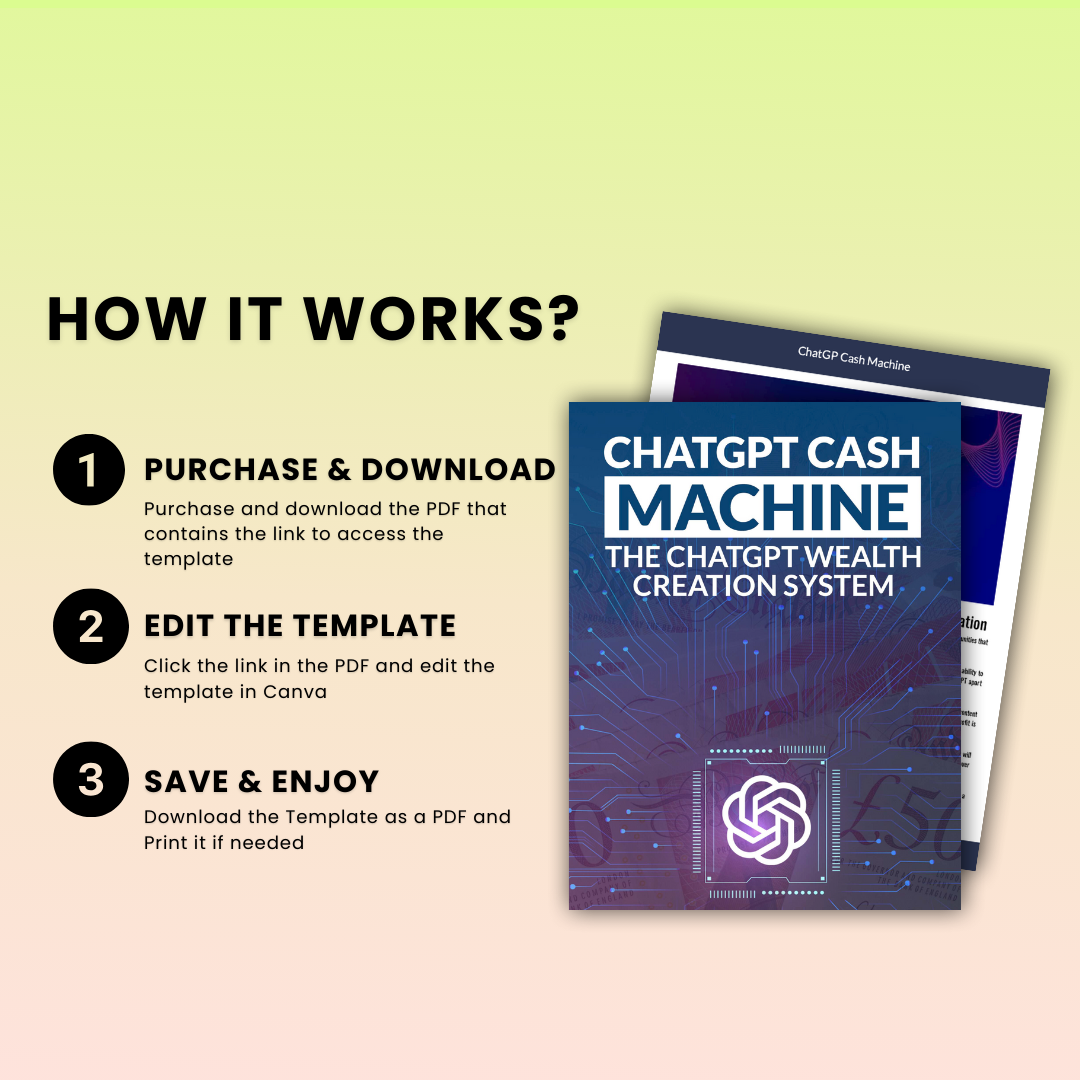 Chatgpt Cash Machine: перетворити AI на дохід