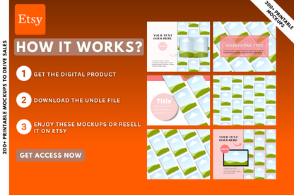 200 Etsy Mockups to Drive Sales 2025