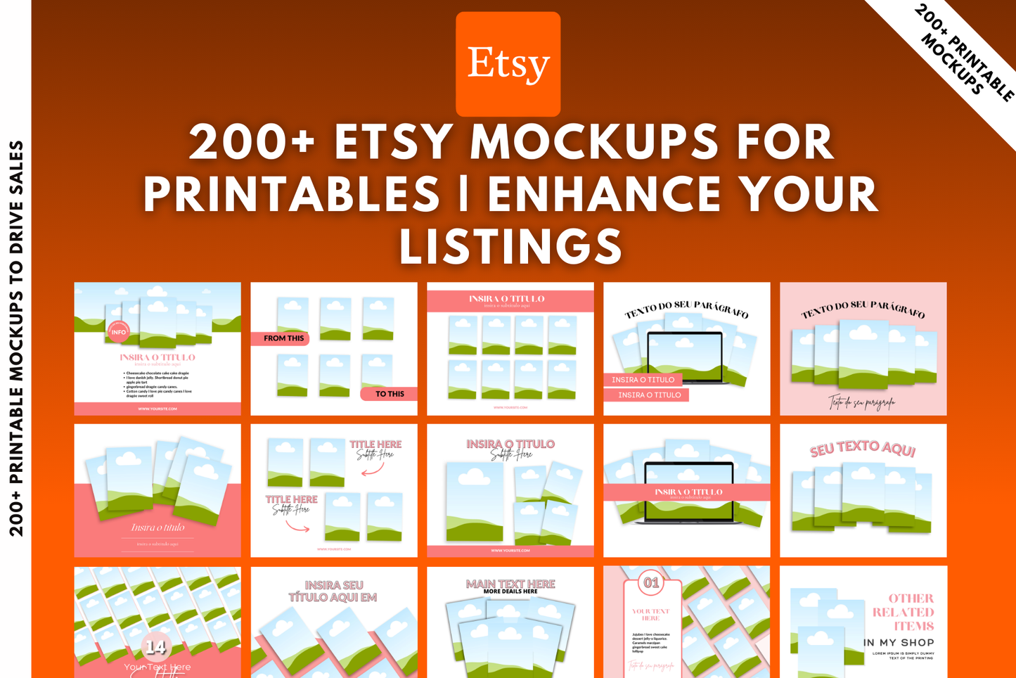 200 Etsy Mockups to Drive Sales 2025