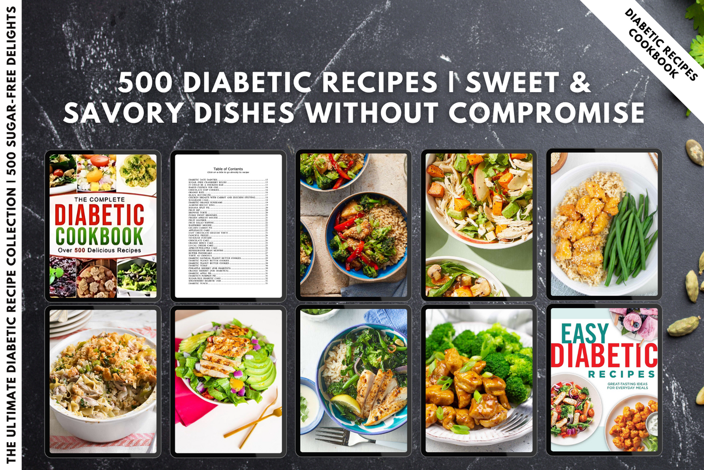 500 Delicious Diabetic Recipes