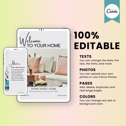 Airbnb Welcome Guidebook Template