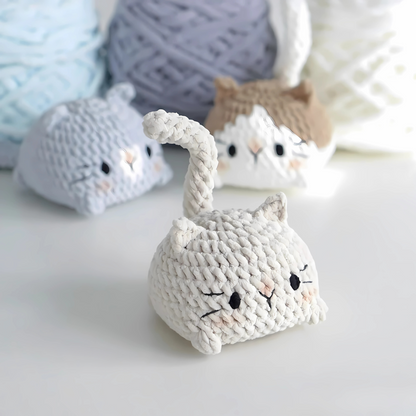 No-sew Cat Crochet Pattern