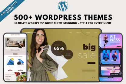 500+ WordPress Themes: Your Design