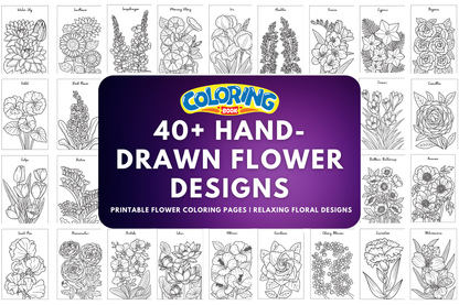 40+ Hand-Drawn Flower Designs 2025