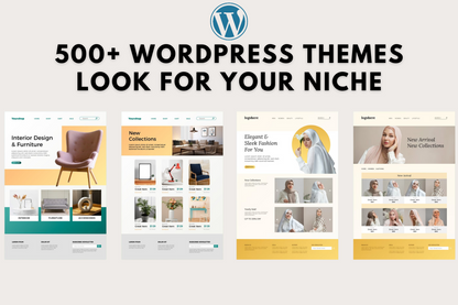 500+ WordPress Themes: Your Design