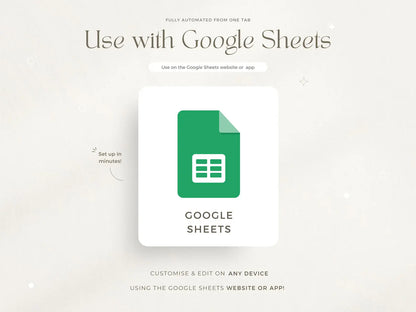 Бюджетний планувальник Google Sheets