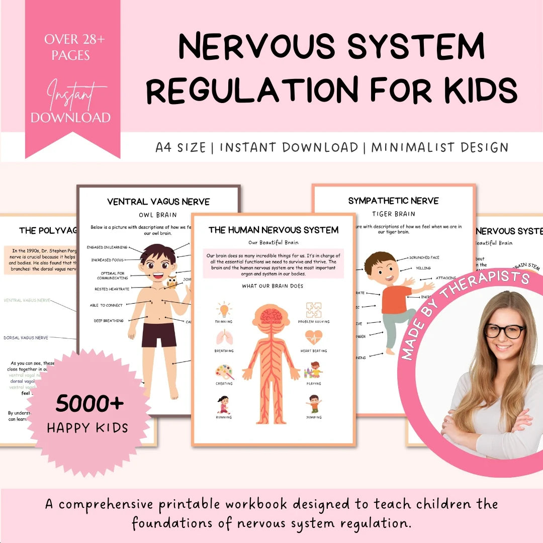 Kid-Friendly Nervous System Workbook