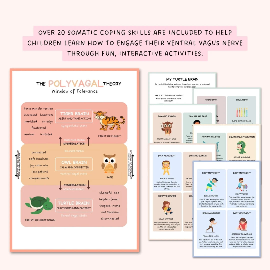 Kid-Friendly Nervous System Workbook