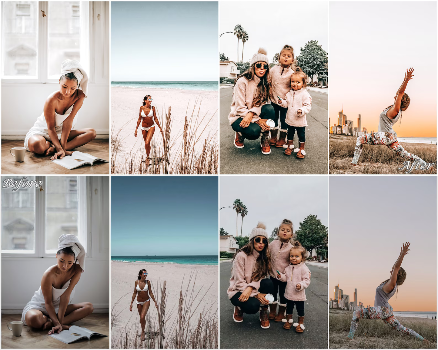 "Golden Hour" - 15 Warm Lightroom Presets