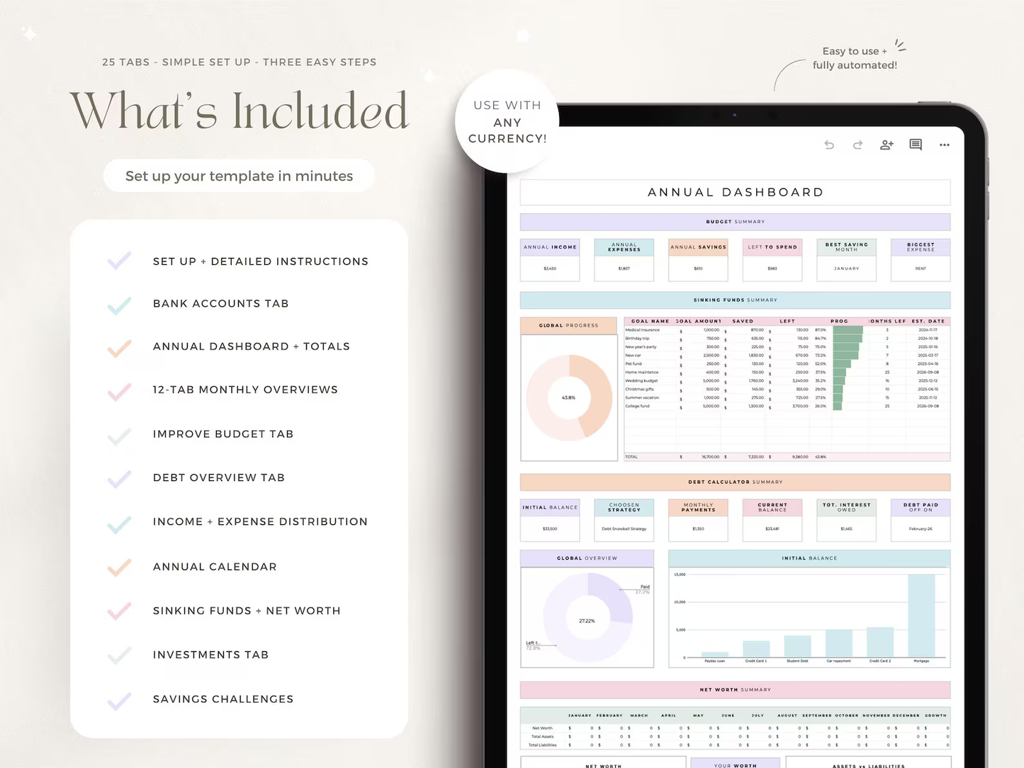 Planificator bugetar Google Sheets