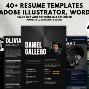 40+ Resume Templates (Adobe...)